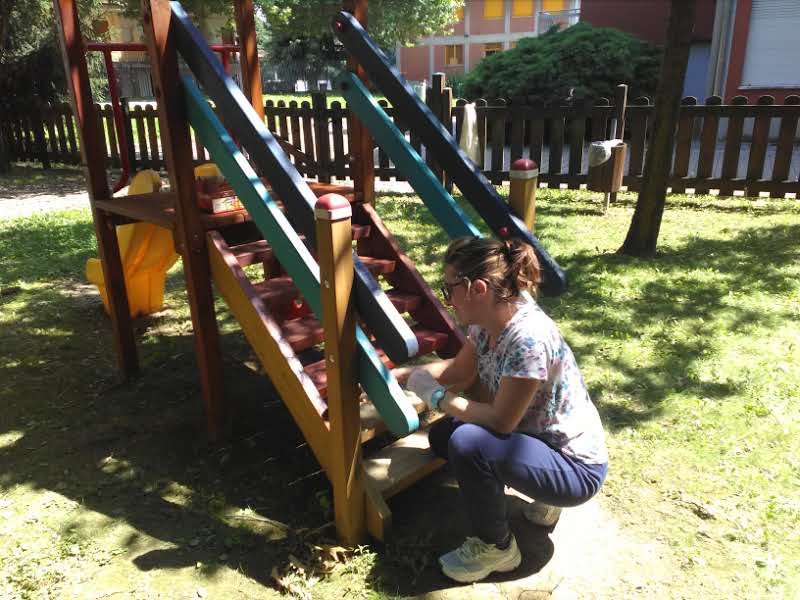 volontariato aziendale nido vedano