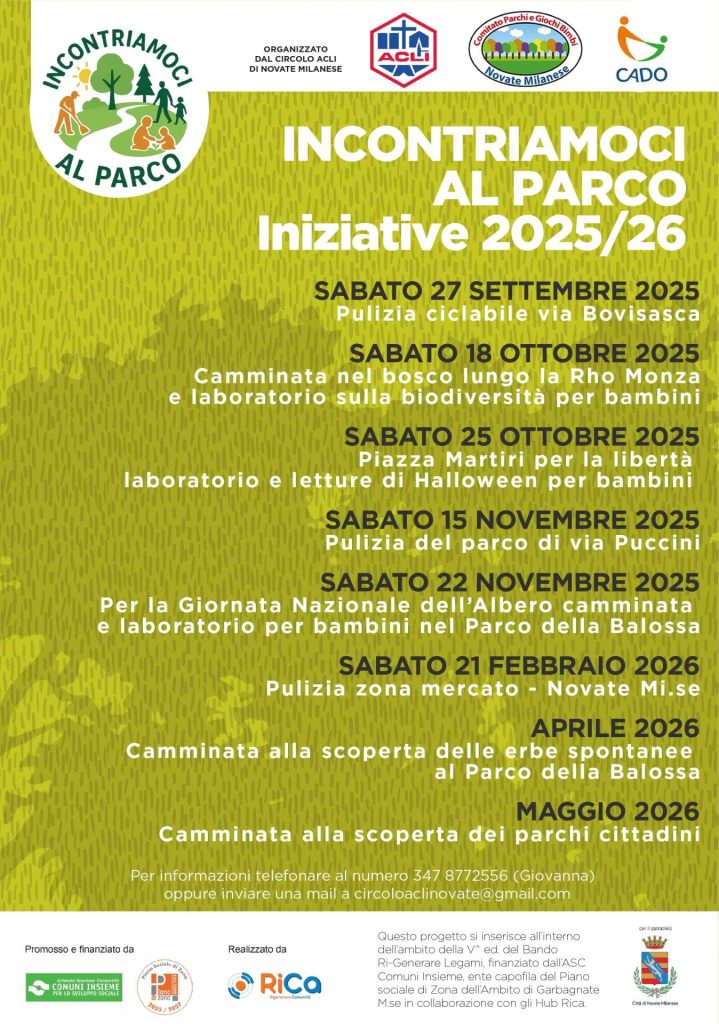 incontriamoci al parco