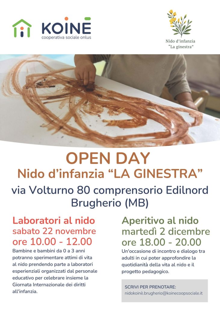 open day nido GINESTRA 2025