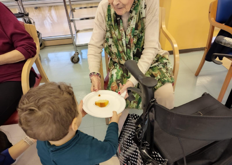nonna e cibo