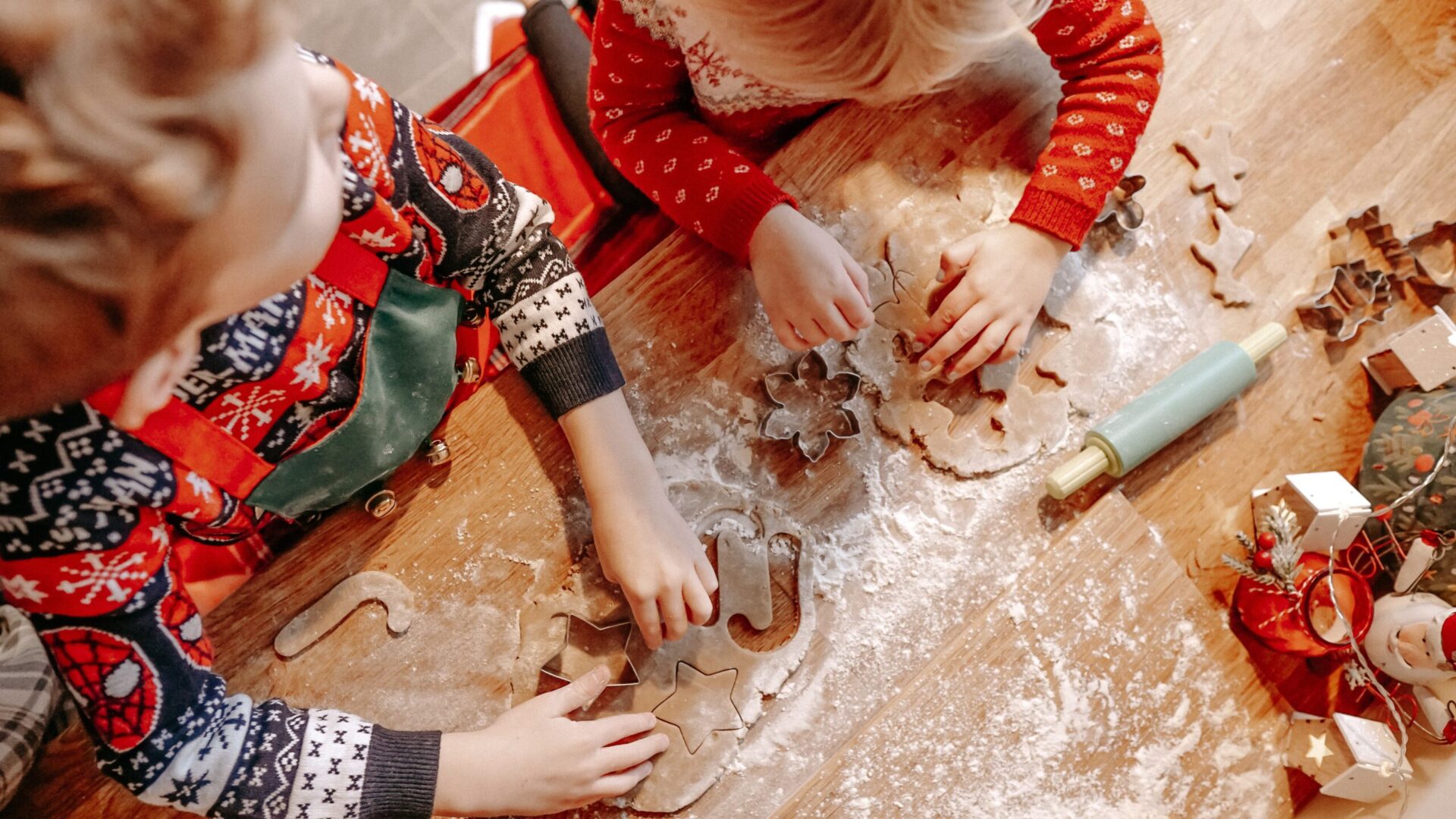 laboratorio per bambini con pan di zenzero